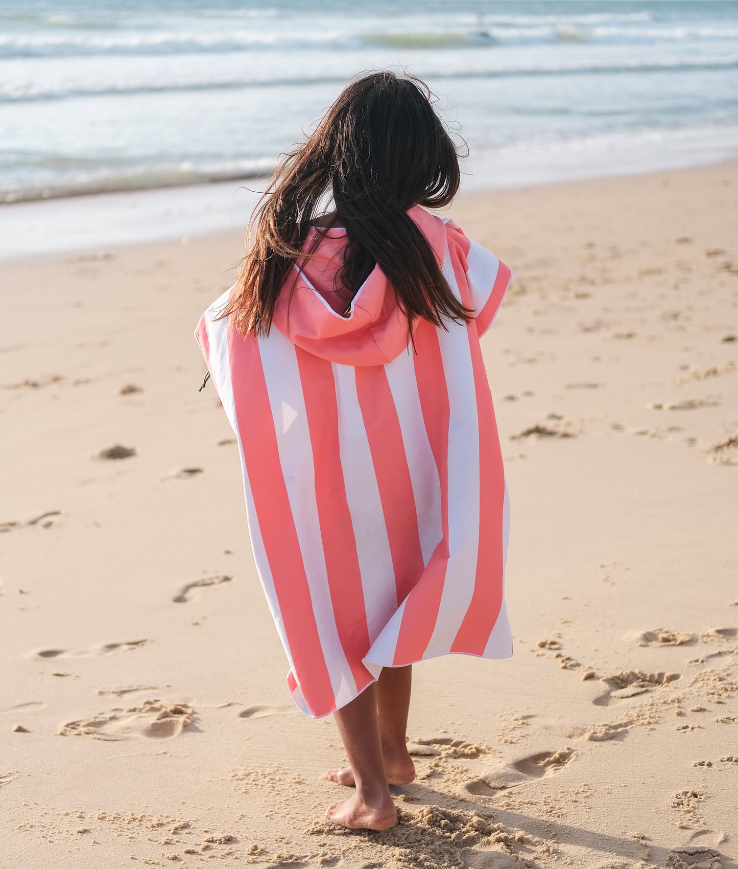 séchage rapide et très absorbant, poncho en microfibre, l'indispensable de l'été