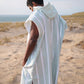 Poncho microfibre Adulte - MINT
