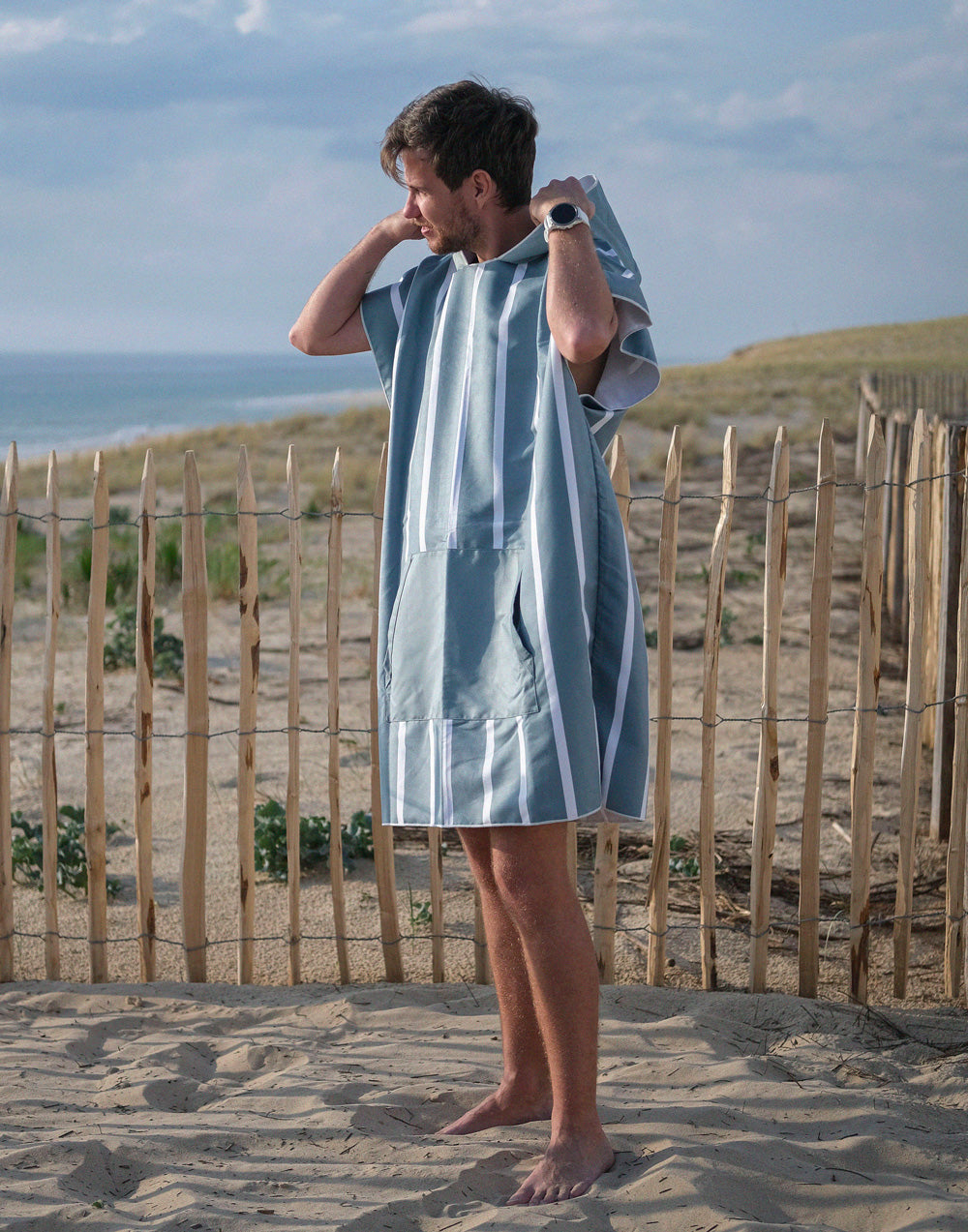 Poncho microfibre Adulte - SHADOW