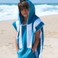 Poncho microfibre Enfant - Bleu
