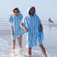 Poncho microfibre Adulte - SKY