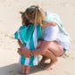 Poncho microfibre Enfant - Vert