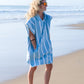 Poncho microfibre Adulte - SKY